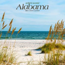 Alabama Wild Scenic 2024 12 X 24 Inch Monthly Square Wall Calendar   9781975457549.MAIN 